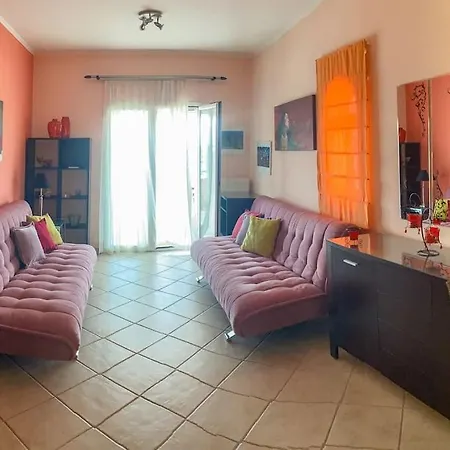 Apartment Near The Beach Flat With Verandas & Seaview Ano Kamarion